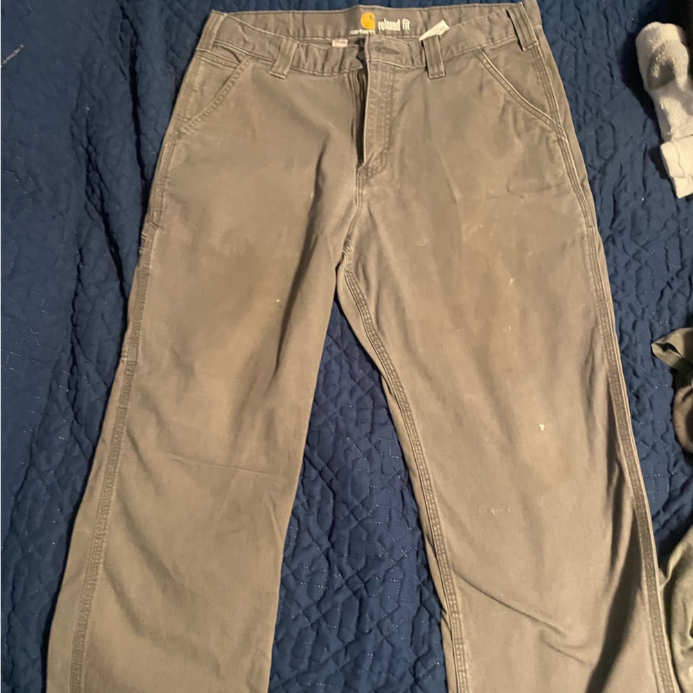 Gray Carhartt pants lightly used.